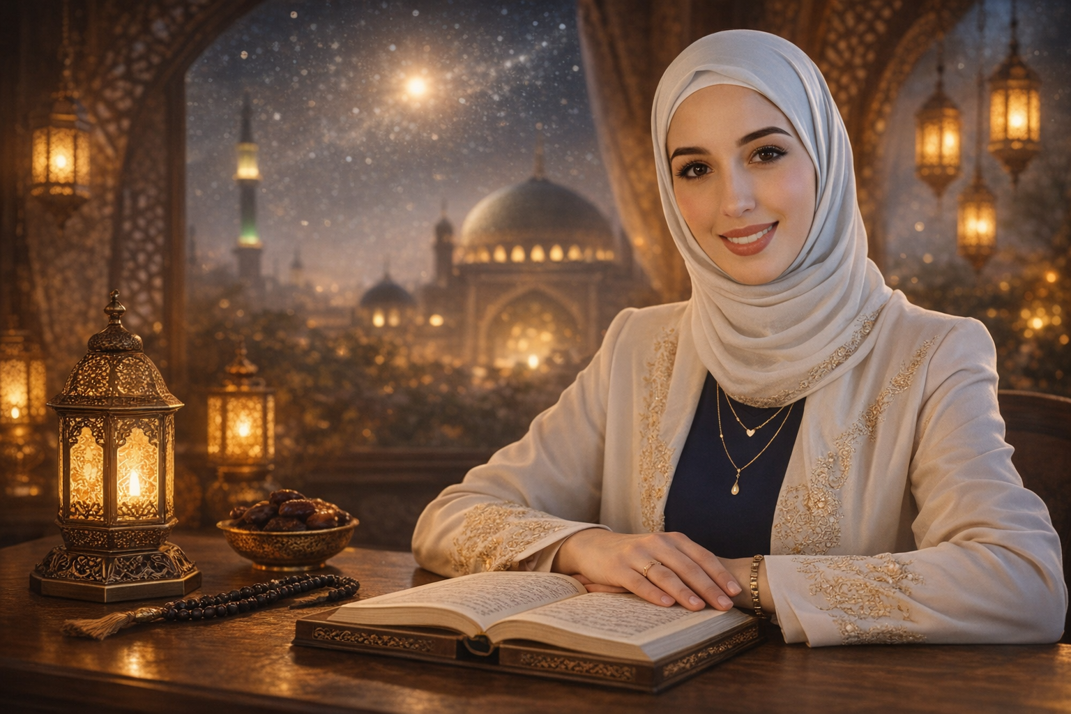 ليلة القدر. فِيهَا يُفْرَقُ كُلُّ أَمْرٍ حَكِيمٍ. إسراء محمد