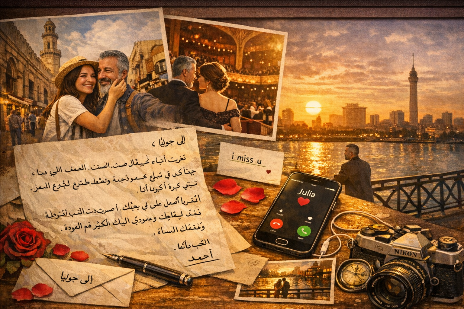 عزيزتي (جوليا)... أحمد سعيد "نيجور"