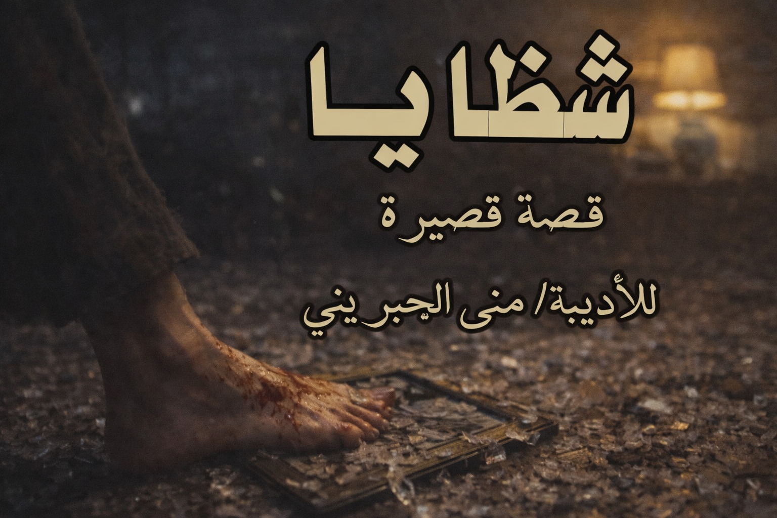 شظايا... قصة قصيرة بقلم الكاتبة: منى الجبريني