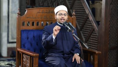 درس التراويح بالجامع الأزهر