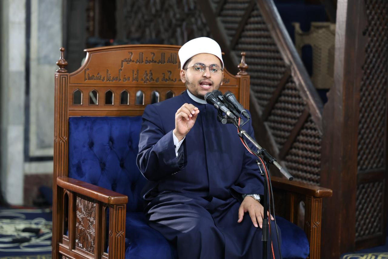 درس التراويح بالجامع الأزهر