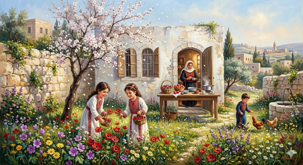 ذاكرةٌ ملوّنة. غدير حميدان الزبون . فلسطين