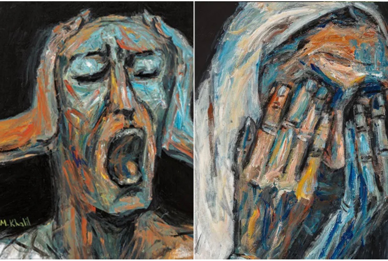 أنا المصلوبُ فوقَ خريطتي. غدير حميدان الزبون