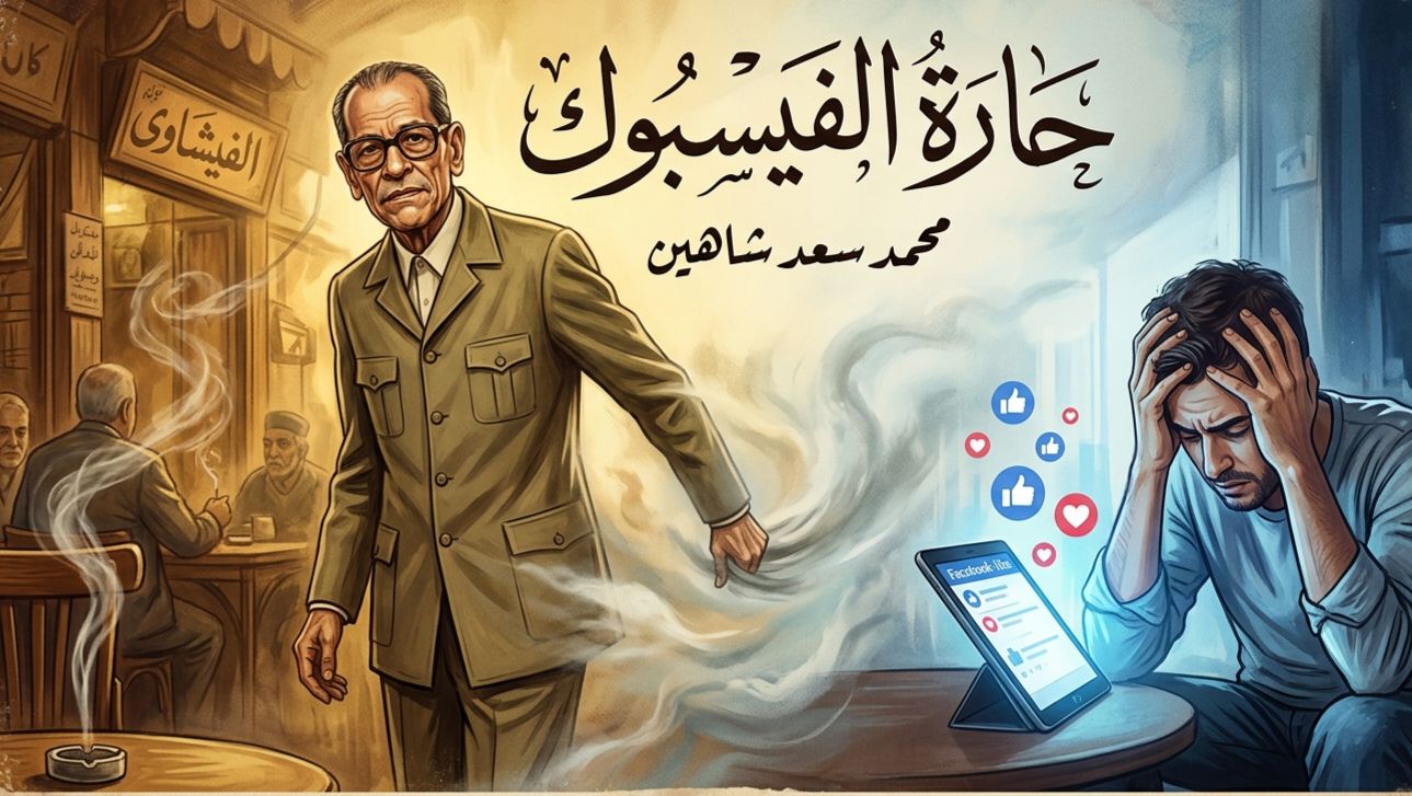 حارة الفيسبوك, بقلم: محمد سعد شاهين