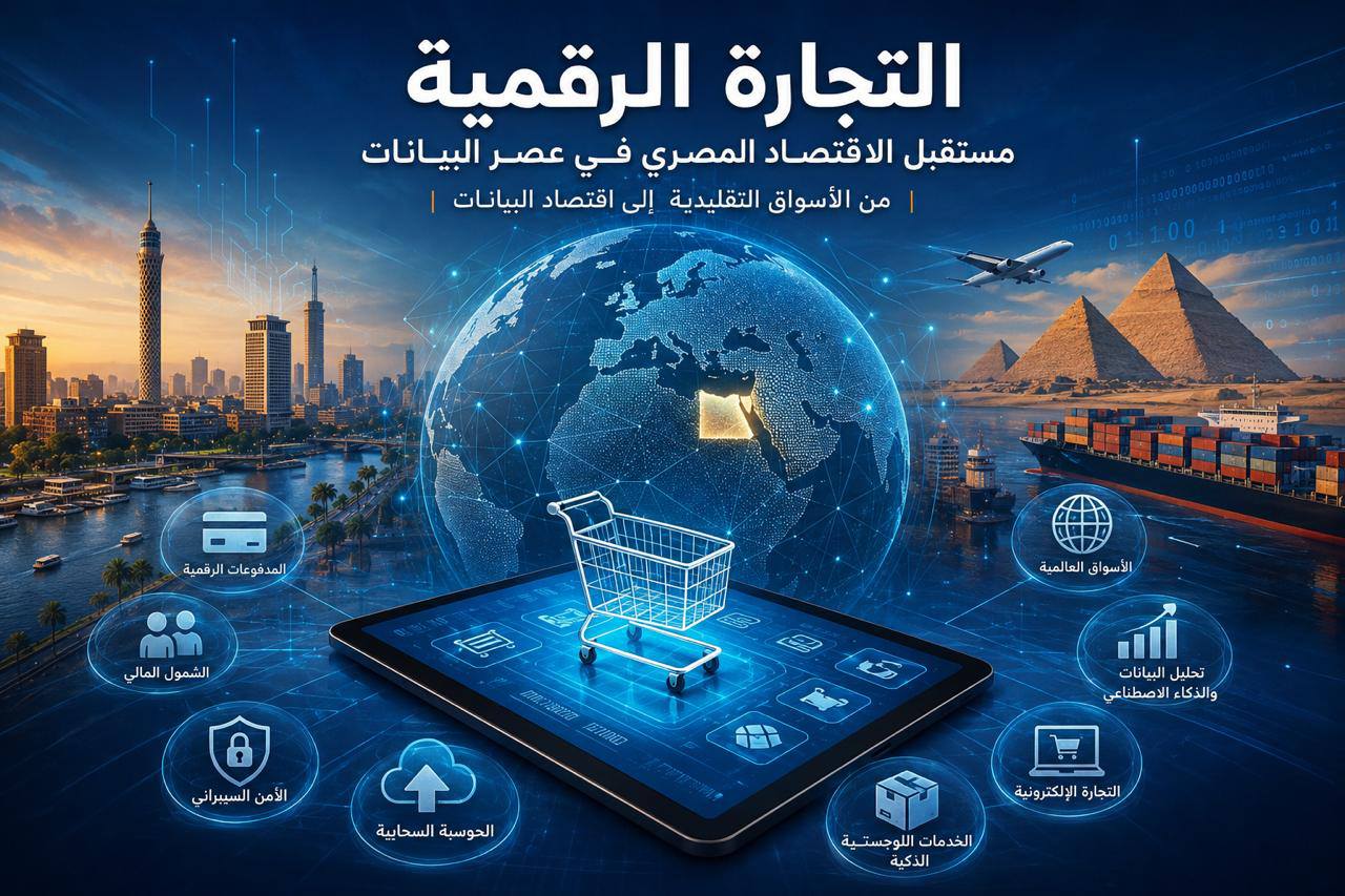  لم تعد التجارة في العصر الحديث تقتصر على انتقال السلع عبر الموانئ والمطارات والحدود، بل ظهرت تجارة جديدة تعبر العالم في أجزاء من الثانية