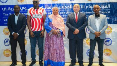 المؤتمر العام الثاني للمجلس البرلماني الآسيوي الأفريقي إلى مدينة بنغازي