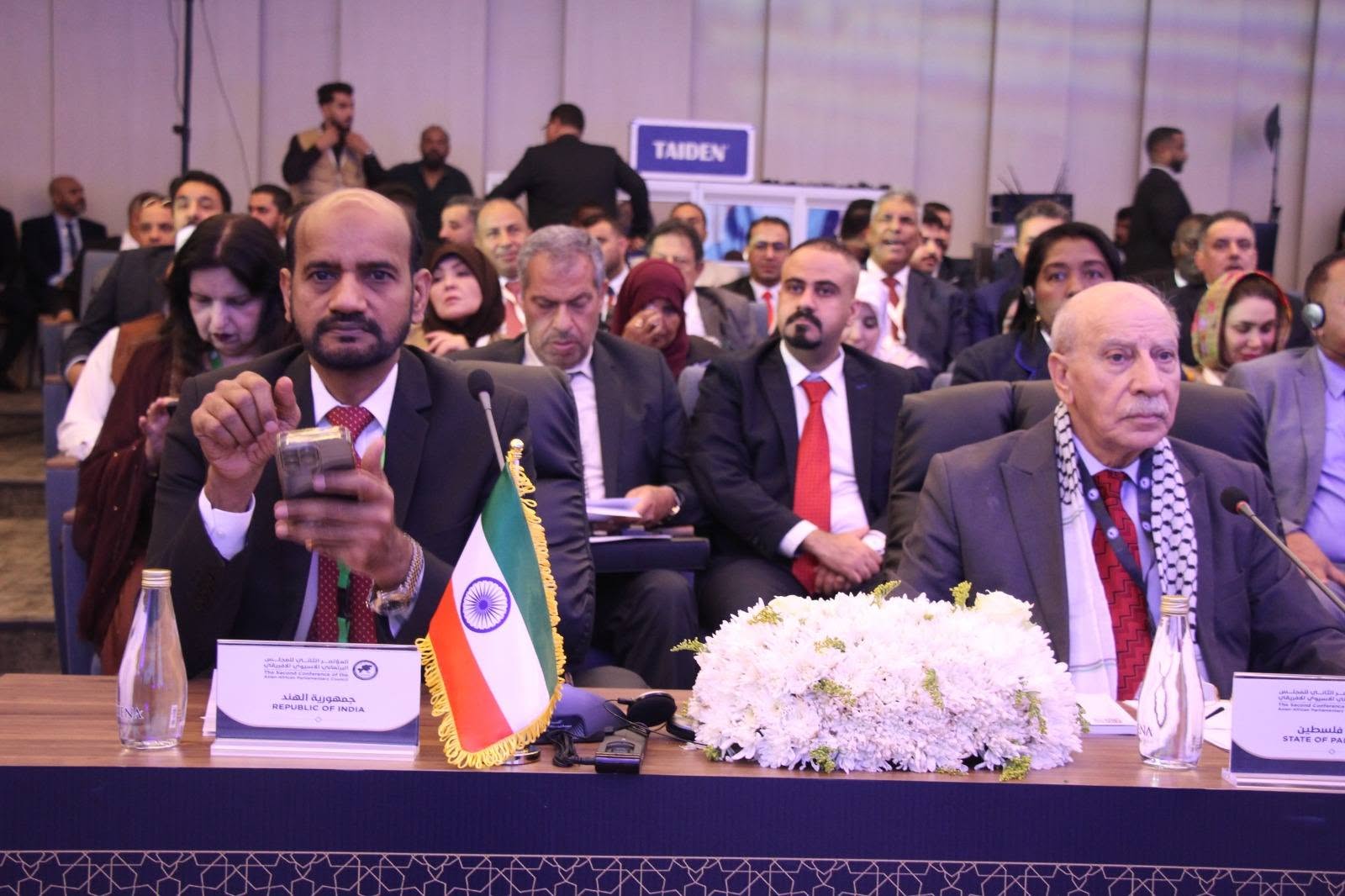 فعاليات المؤتمر الثاني للمجلس البرلماني الأسيوي الأفريقي