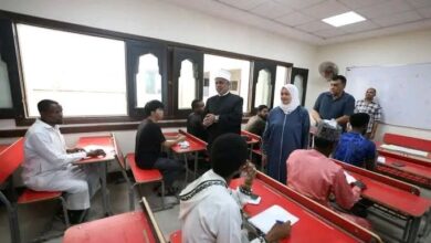 «الشرقاوي» و«الصعيدي» يتفقدان امتحانات الثانوية الأزهرية للوافدين