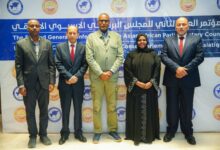 وصول الوفود المشاركة في أعمال المؤتمر الثاني للمجلس البرلماني الآسيوي الأفريقي