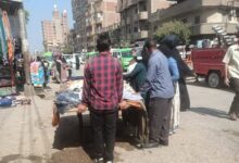 حملات لرفع الإشغالات وإعادة الانضباط للشوارع بالمنوفية