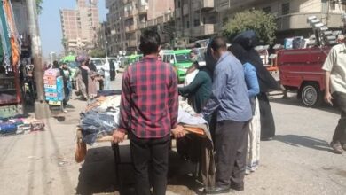 حملات لرفع الإشغالات وإعادة الانضباط للشوارع بالمنوفية