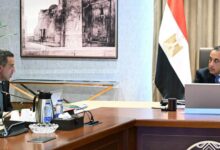 متابعة الموقف التنفيذي للمشروعات التنموية والخدمية في محافظة المنوفية