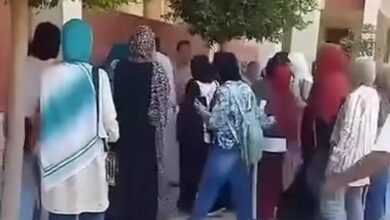 بعد انتهاء الامتحان سقط الامتحان الحقيقي