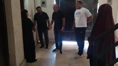 متابعة ميدانية من رئيس حي 15 مايو