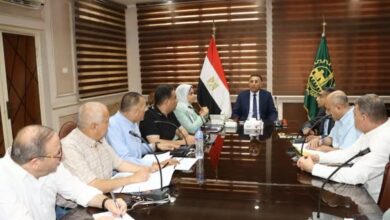 محافظ القليوبية يعقد اجتماعًا لمناقشة مرحلتين من المبادرة الرئاسية "حياة كريمة"