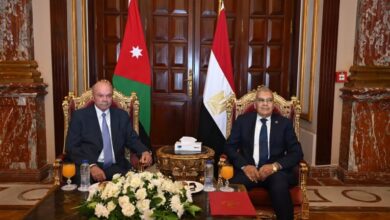 رئيس مجلس الشيوخ يستقبل رئيس مجلس الأعيان الأردني