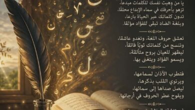عطر الحروف... بقلم د. محمود طه