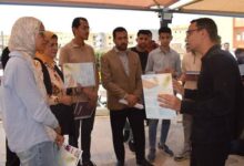 "العقل تحت تأثير العدوى" حملة في صيدلة الجامعة المصرية الروسية