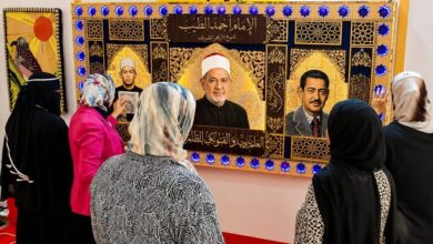 ثمانينية الإمام.. تجذب زوار معرض مكتبة الإسكندرية للكتاب