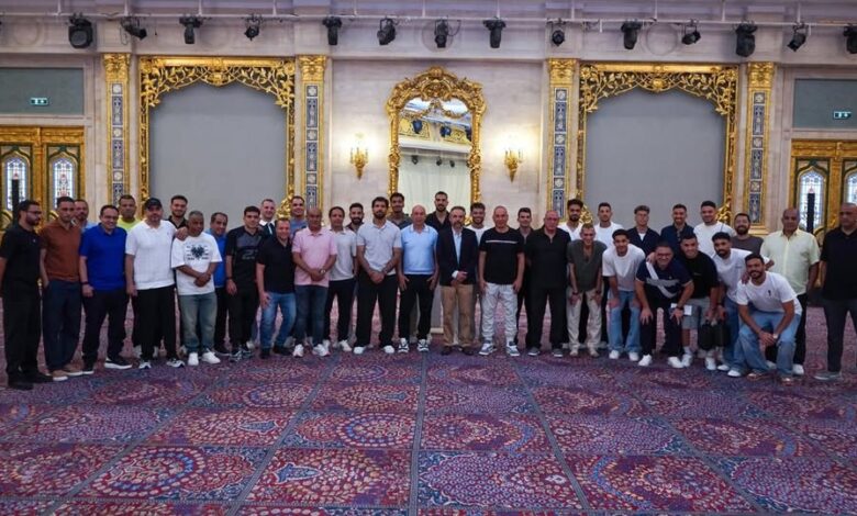 رجل الأعمال يوسف منصور يكرم منتخب مصر