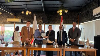 حزب الجبهة الوطنية بالجيزة يكرم الصحفي ياسر جمعة