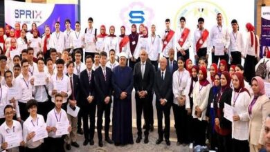 تكريم الطلاب المتفوقين من الأزهر والتربية والتعليم في المنصة اليابانية