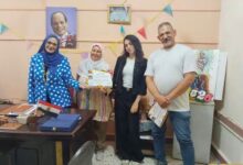 تكريم إدارة المعصرة لطلاب غرفة عمليات الثانوية العامة