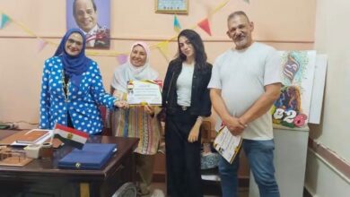 تكريم إدارة المعصرة لطلاب غرفة عمليات الثانوية العامة