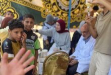 جامعة كفر الشيخ تواصل مسيرة العطاء المجتمعي بقافلة بيطرية مجانية