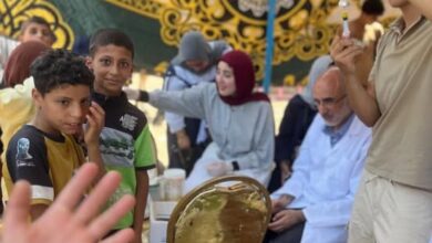 جامعة كفر الشيخ تواصل مسيرة العطاء المجتمعي بقافلة بيطرية مجانية