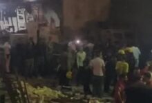انهيار مفاجئ لعقار قديم في حدائق القبة.. قطع الغاز والكهرباء وفرض كردون أمني..