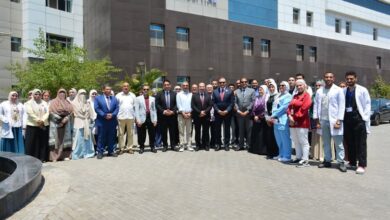 رئيس جامعة بورسعيد يستقبل رئيس هيئة الاعتماد والرقابة الصحية