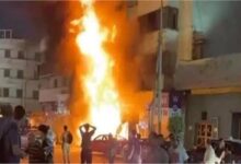 السيطرة على حريق هائل شب في 5 محلات تجارية بميدان النوبة في قوص جنوب قنا