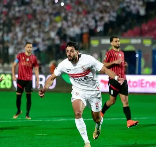 الزمالك يتفوق بثلاثيه على البنك الأهلي في الدوري المصري