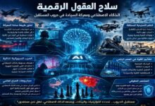 سلاح العقول الرقمية: الذكاء الاصطناعي ومعركة السيادة في حروب المستقبل