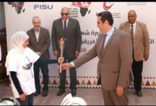 انطلاق مسيرة شعلة دورة الألعاب الإفريقية للجامعات