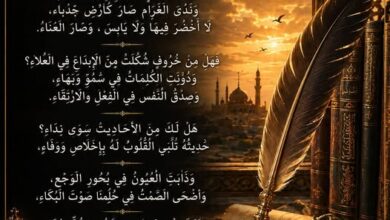 نَقَاءُ الحَرْفِ فِي زَمَنِ الجَفَاءِ. بِقَلَمِ الأَدِيبِ د. مَحْمُودِ طَه
