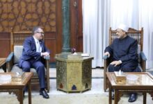 شيخ الأزهر يستقبل وزير التخطيط والتنمية الاقتصادية