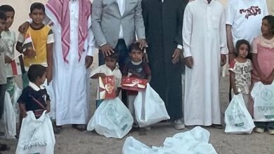 أمانة حزب الجبهة الوطنية بدهب تحتفل مع أهالي وادي مجيرح