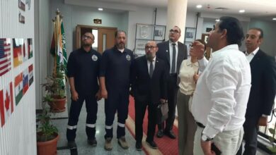 رئيس جامعة بورسعيد يلتقي برئيس جامعة السويدي