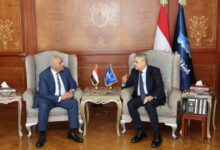 الفريق أسامة ربيع يبحث سبل التعاون المشترك مع السفير المصري ببنما