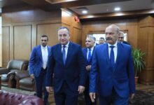 وزير التعليم العالي والقائم بعمل وزير الثقافة يلتقي محافظ السويس