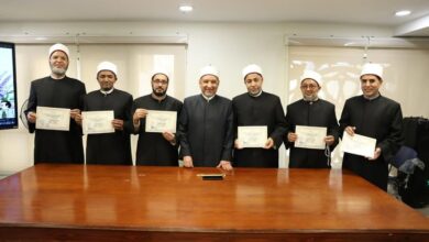أكاديمية الأزهر العالمية لتدريب الأئمة تكرّم 52 إمامًا وداعية من 9 دول