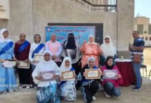إعادة تدوير المخالفات المنزلية والحفاظ عن البيئة فى "ختام فاعليات النشاط الصيفي بمدارس شمال التعليمية"