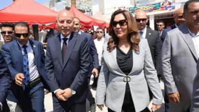 تفقد وزيرة التنمية المحلية والبيئة ومحافظ القاهرة "لبازار القاهرة "