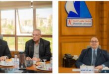 الدكتور يحيي زكريا عيد يفتح ملفات جامعة كفر الشيخ أمام الإعلام