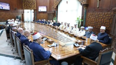 شيخ الأزهر يلتقي وزراء الشئون الدينية والمفتين ورؤساء المجامع الفقهية