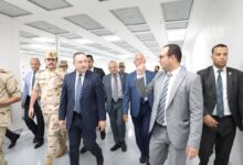 وزير التعليم العالي والقائم بعمل وزير الثقافة يتفقد الجامعة المصرية اليابانية