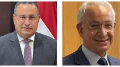 وزير التعليم العالي والبحث العلمي يهنئ الدكتور هاني هلال