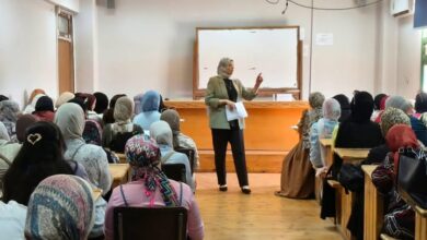 انطلاق الدورة التدريبية التأهيلية للطلاب الجدد بكلية الدراسات العليا للطفولة للعام الدراسي الجديد